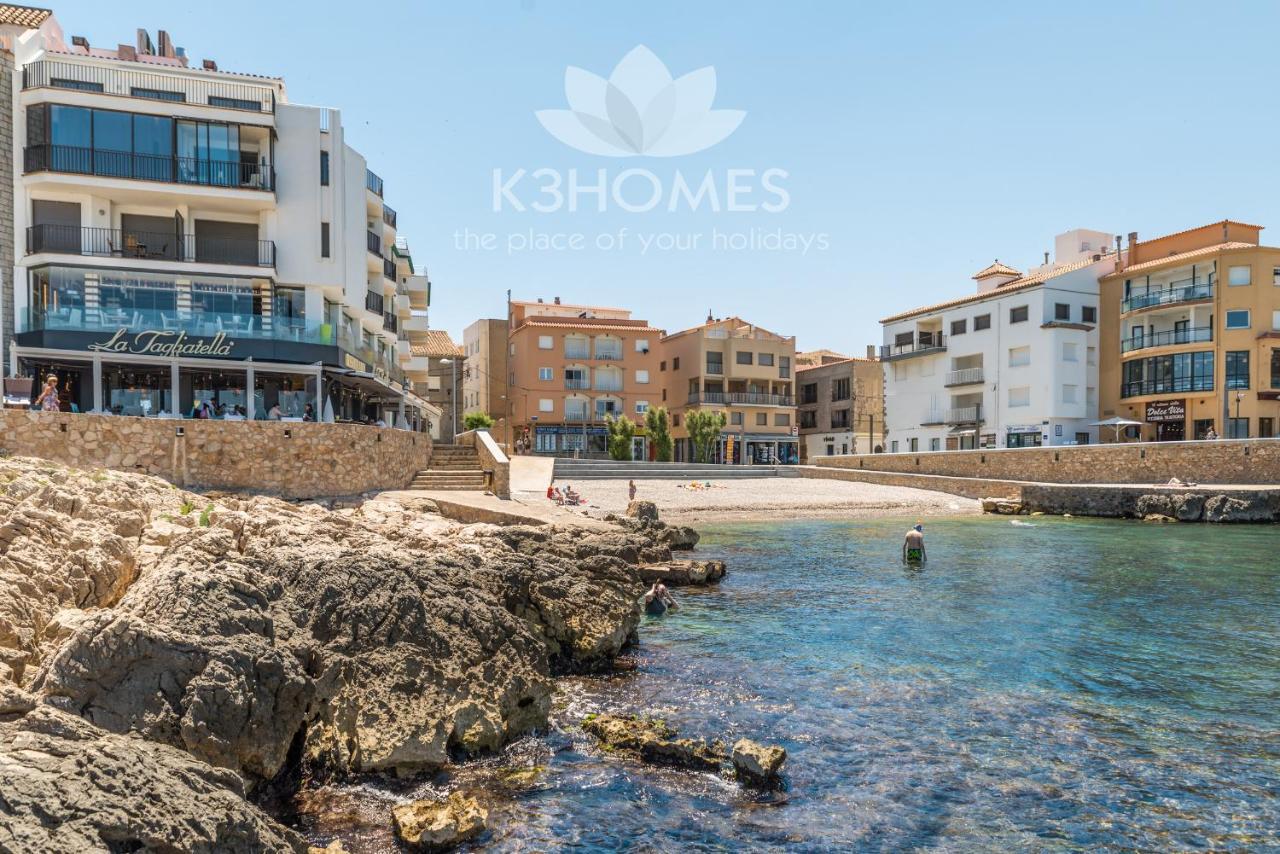 Apartamento Melissa Con Terraza L' Escala Luaran gambar
